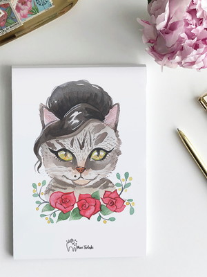 Print a5 - amy cat