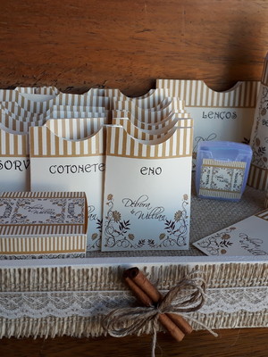 Kit toalete para casamento e festa 15 anos (embalagens)
