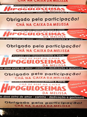 Caixa para bisnaga de brigadeiro 60gr