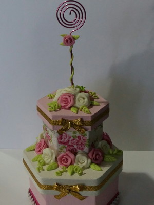 Caixa decorada