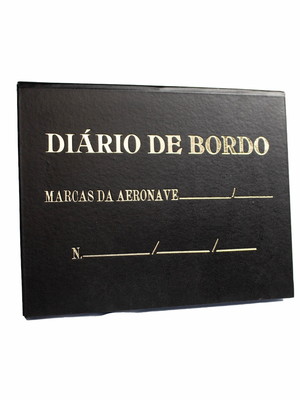 Diário de bordo (capa dura) nova resolução anac 2019
