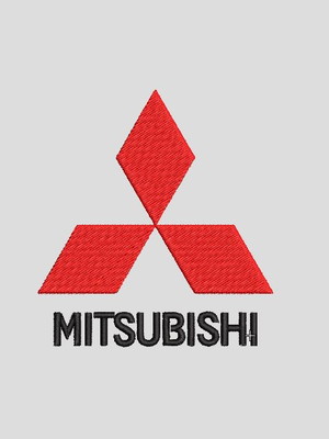 Mitsubishi - matriz para bordar