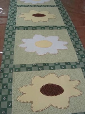 Caminho de mesa de patch aplique