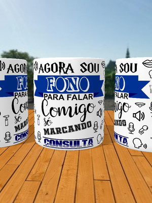 Caneca fonoaudiólogo