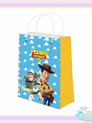 Sacolinha personalizada toy story
