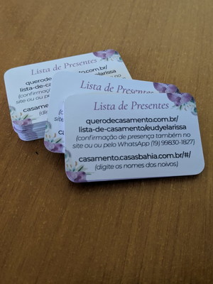 Tags lista de presentes