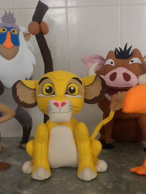 Kit personagens rei leão