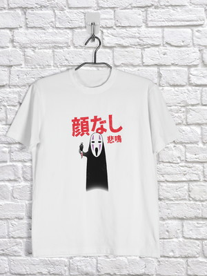 Camisa no face (sem rosto) - studio ghibli #2