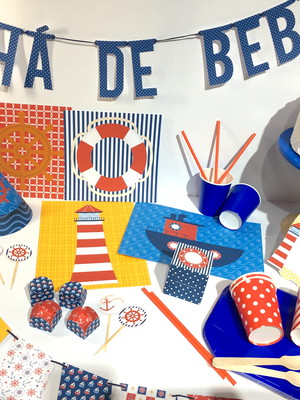 Kit festa marinheiros