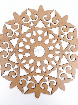 Mandala mdf cru 50 x 50