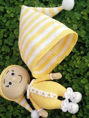 Conjunto newborn crochê amigurumi