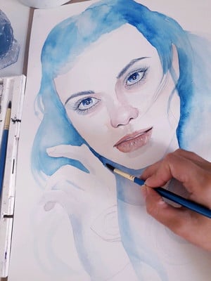 Pintura aquarela em curitiba