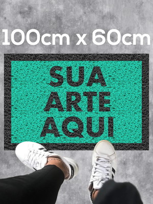 Capacho personalizado - 100cm x 60cm