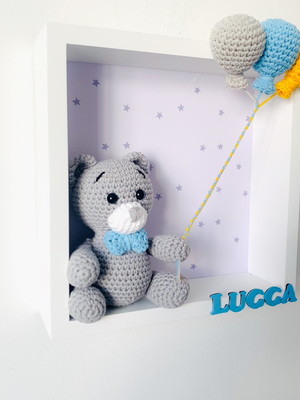 Enfeite porta de maternidade | quadro | urso