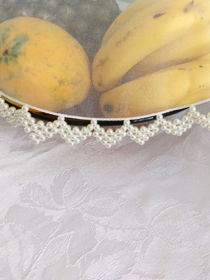 Cobre - frutas de pérolas (50 cm)