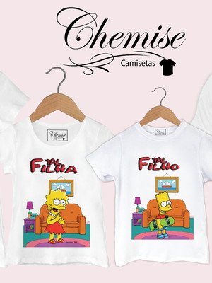 Camiseta simpsons