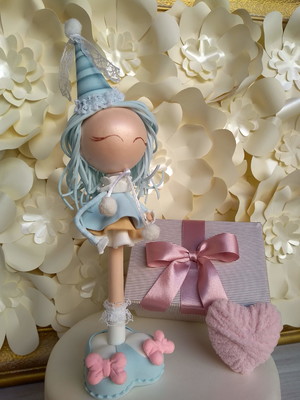Ponteira caneta boneca que escreve - ivy