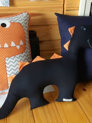 Kit almofadas dinossauros aplique