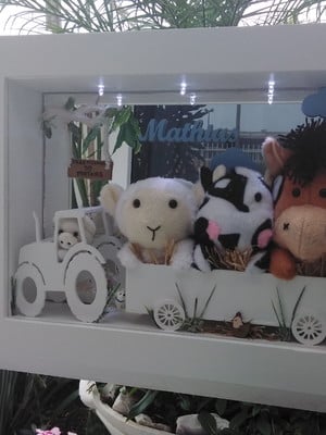 Quadro maternidade amor maior - fazendinha
