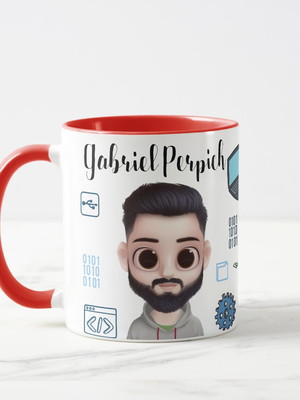 Caneca tecnologia presente criativo empresa ti programadores