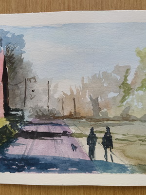 Aquarela nº 78- sombras