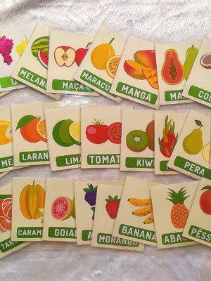 Flashcards: frutas