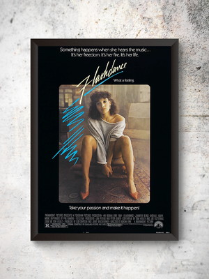Quadro a3 poster flashdance