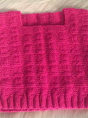 Colete para bebê pink