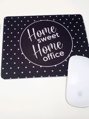 Mouse pad preto poa - home office