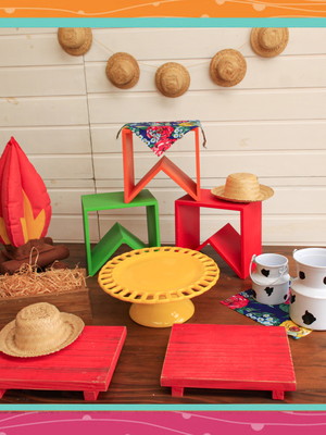 Pocket mini festa junina - locação