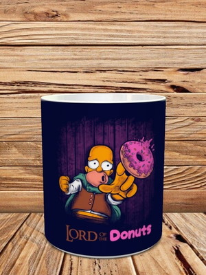 Caneca homer simpson donuts