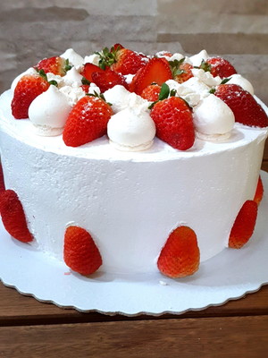 Bolo de morango