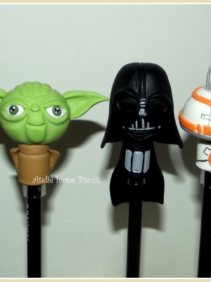 Ponteiras de lápis star wars