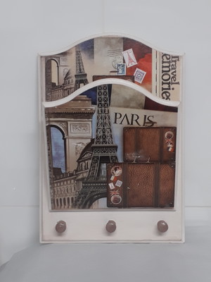 Porta chaves e cartas paris