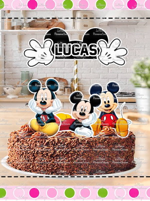 Topo de bolo mickey