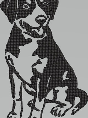 Matriz de bordado rottweiler