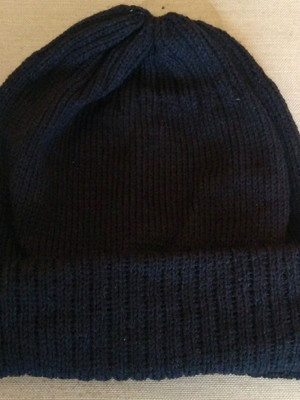 Gorro de lã adulto (preto)