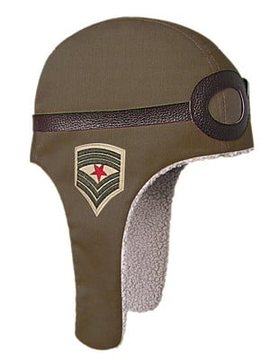 Gorro aviador com óculos