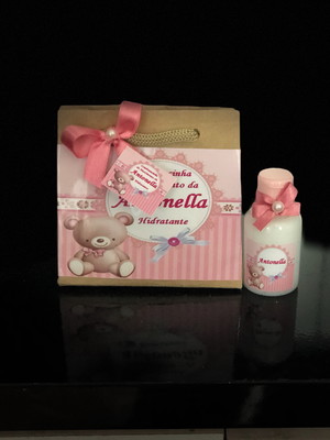 Kit hidratante e sacolinha