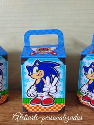 Caixa com alça sonic