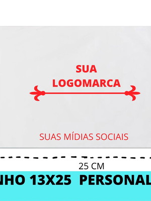 13x25 500 pçs envelope de segurança personalizado logomarca