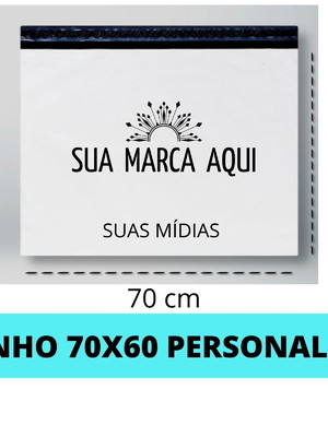 70x60 250 pçs envelope correio logomarca embalagem logomarca