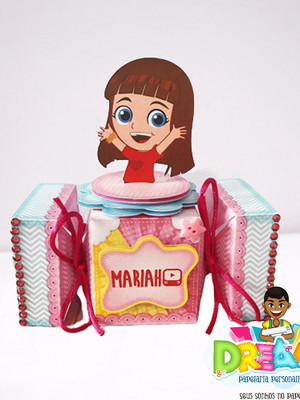 Caixa bala luccas neto menina (sem adereços) cd138