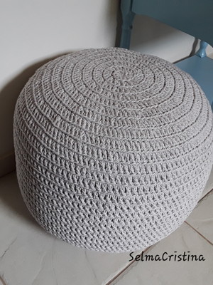 Puff de croche 40 x 35