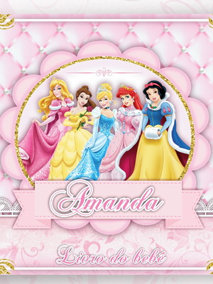 Livro do bebê - princesas