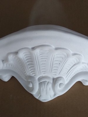 Imagem console de parede escultura console em gesso natural