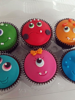 Cupcakes esquadrão dos monstros