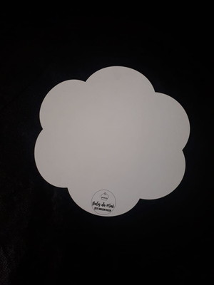 Cake board 30 cm com logomarca em mdf