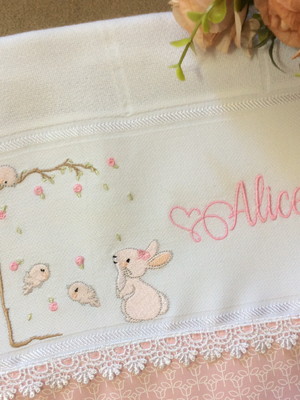 Fralda de passeio personalizada