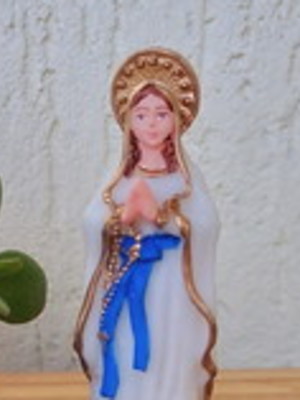 N. sra de lourdes de 9 cm